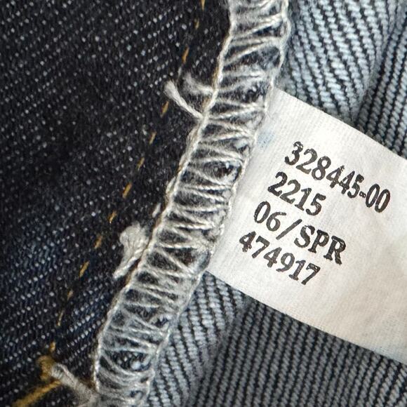 2006 Banana Republic Bootcut Low Rise Dark Washed Jeans Size 6 - Picture 7 of 9